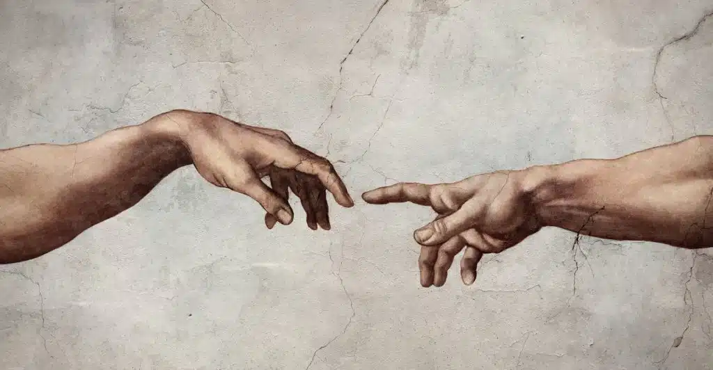 La Création d'Adam — Michel-Ange